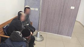 החסידים שחצו לשטח לבנון, צילום: דוברות המשטרה